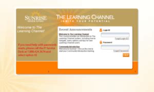 sunrise senior living learning channel